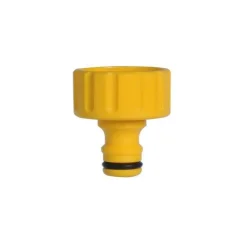 Raccord robinet fileté extérieur 26/34 coloris jaune Hozelock