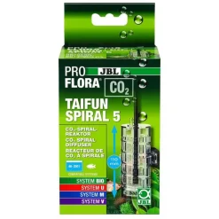 Réacteur à CO2 extensible coloris transparent JBL ProFlora CO2 Taifun Spiral 5