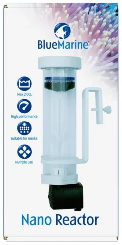 Réacteur Nano pour aquarium marin coloris blanc Blue Marine