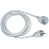 Rallonge électrique 16 A coloris blanc - 5 m