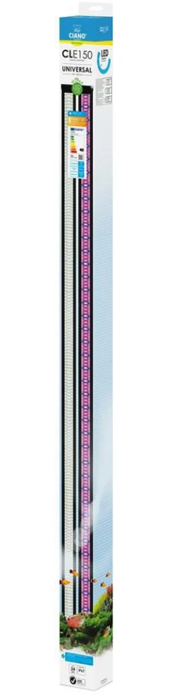 Rampe LED pour aquarium coloris noir Plantes Ciano - 150 cm