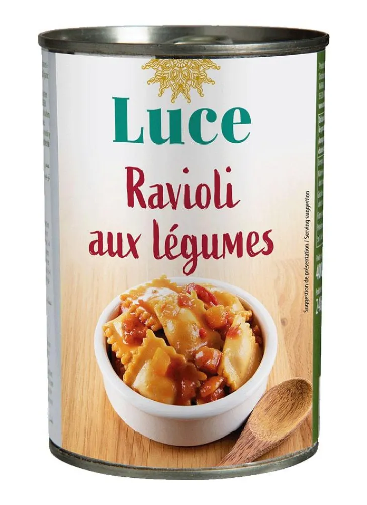 Ravioli aux légumes bio Luce - 400 g