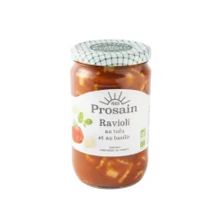 Ravioli bio tofu et basilic Prosain - 680 g