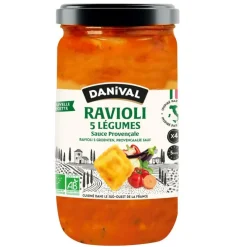 Raviolis aux 5 légumes DANIVAL 670 g