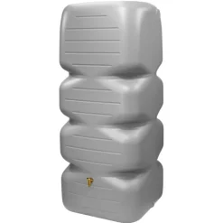 Récupérateur d’eau avec robinet gris béton Graf Cubus – 1000 L