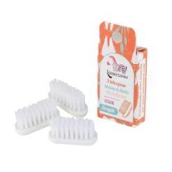 Recharge de 3 têtes brosse à dents Souple orange