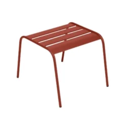Repose-pieds Monceau coloris ocre rouge Fermob - 41 cm