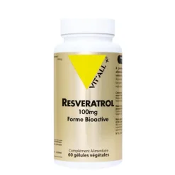 Resveratrol en boite de 100 mg - La boite de 60 gélules