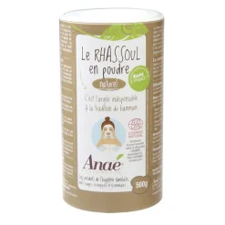 Rhassoul en tube carton de 500 g