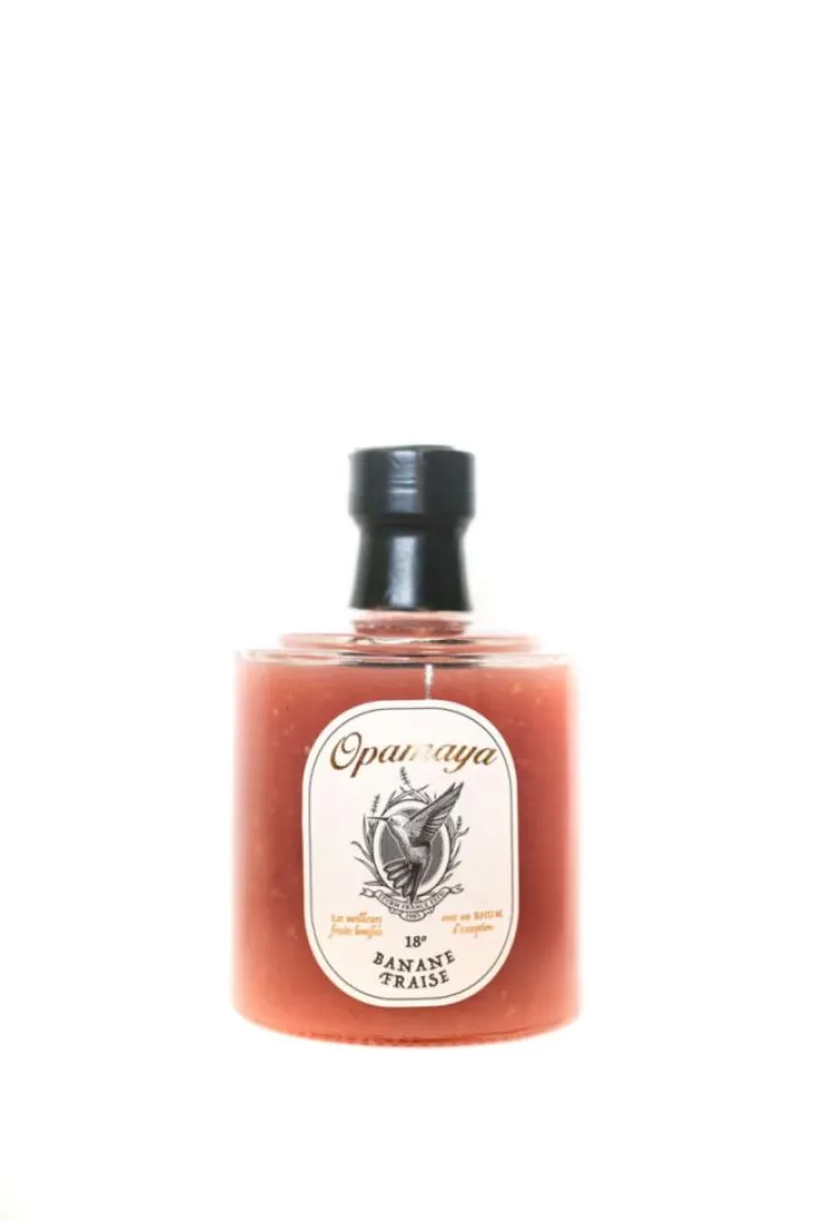 Rhum arrangé banane fraise Opamaya - 25 cl