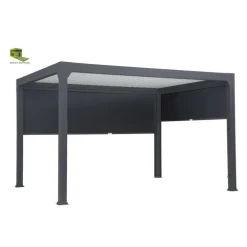 Rideau pour pergola gris sable Green Outside Actual - 3 m