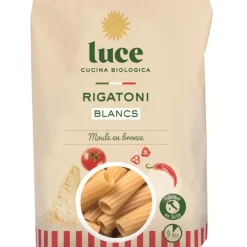 Rigatoni blancs bio Luce - 500 g