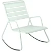 Rocking chair en acier vert menthe glaciale Fermob Monceau - 68 x 78 x 88 cm