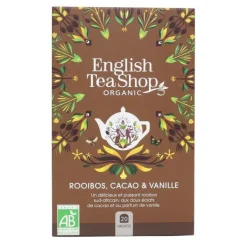 Rooibos cacao et vanille bio English Tea Shop - 20 sachets