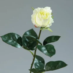 Rose colombienne artificielle coloris crème