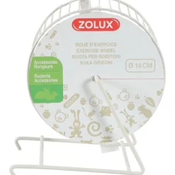 Roue métal pour le petit rongeur coloris beige Zolux – 14 cm