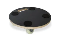 Roule-plante rond en bois pour charge lourde Louis Moulin - Ø 38 cm