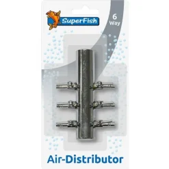 Répartiteur Inox 6 sorties résistant à l'eau - SUPERFISH BASSIN