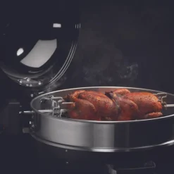 Rôtissoire pour barbecue à charbon Weber 57 cm Kettle - 67 x 14,5 cm