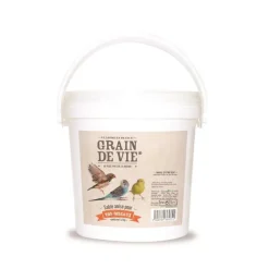 Sable anisé blanc antibactérien pour oiseaux Grain de Vie - 1,8 kg