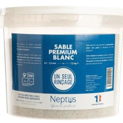 Sable premium pour aquarium blanc fin Neptus - 5,5 L