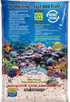 Sable vivant pour aquarium coloris blanc Antinea Reef - 7,25 kg (1,0 - 12,5 mm)