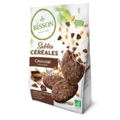 Sablés céréales au chocolat bio - 200 g