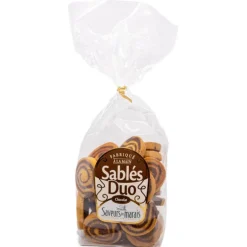 Sablés duo chocolat Saveurs des marais - 210 g