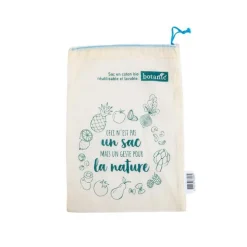 Sac à vrac taille S botanic® en coton bio