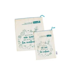 Sac à vrac taille S botanic® en coton bio