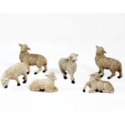 Sachet de 6 brebis - 10 cm