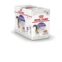 Sachets pour chat Sterilised mousse Royal Canin - 12x85 gr