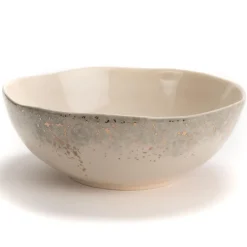 Saladier en grès Lily Rose petit modèle - Ø 25 x 9,5 cm