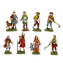 Santons de Paysans vendus en sachet individuel