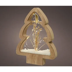 Sapin 25 Micro LED - 4 x 21 x h 28 cm