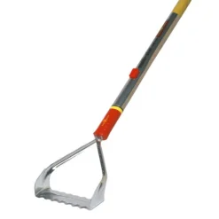 Sarcleuse à lame ondulée coloris jaune