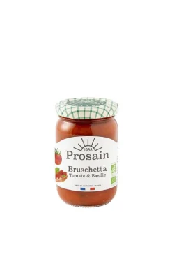 Sauce bruschetta tomate et basilic bio Prosain - 190 g