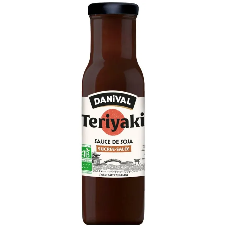 Sauce Teriyaki bio Danival - 250 ml