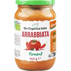 Sauce tomate arrabbiata bio Bioorganica - 345 g