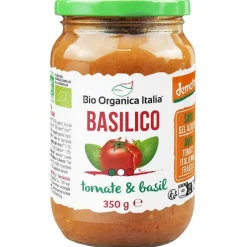 Sauce tomate basilic bio Bioorganica - 350 g