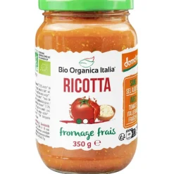 Sauce tomate ricotta bio Bioorganica pot - 350 g