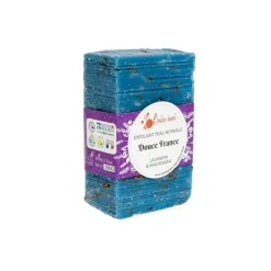 Savon solide exfoliant "Douce France" huile de macadamia et lavande - 100g