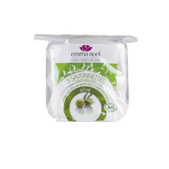 Savonnettes à l’huile d’olive bio en sachets de 3 x 150 g