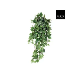 Scindapsus artificiel vert en chute 80x30x15 cm