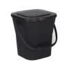Seau à compost gris foncé - 6L