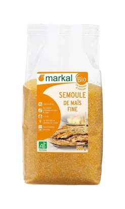 Semoule maïs fine bio Markal - 250 g