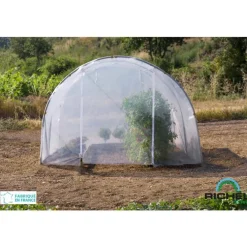Serre de jardin en plastique transparente 6m² - 2 x 3 m