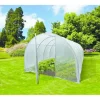 Serre tunnel Cerea 18 m² en PVC transparent 120 microns