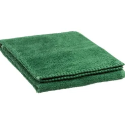 Serviette de bain couleur épicéa Vivaraise Bora - 100 x 50 cm