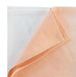 Serviette de table tie and dye coloris multicolore en coton - 40 x 40 cm